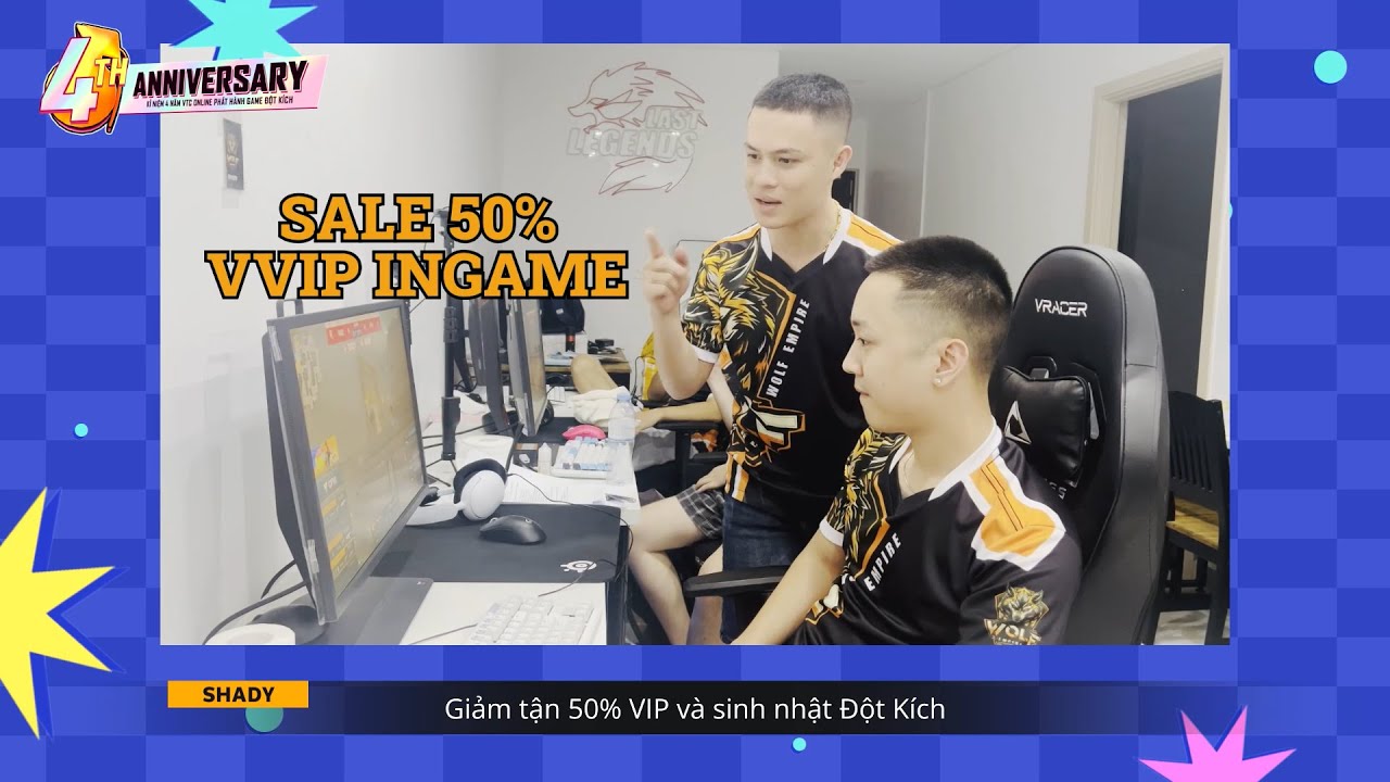 Đ&Oacute;N SALE VVIP ĐỘT K&Iacute;CH C&Ugrave;NG TUYỂN THỦ SHADY V&Agrave; RAMBO