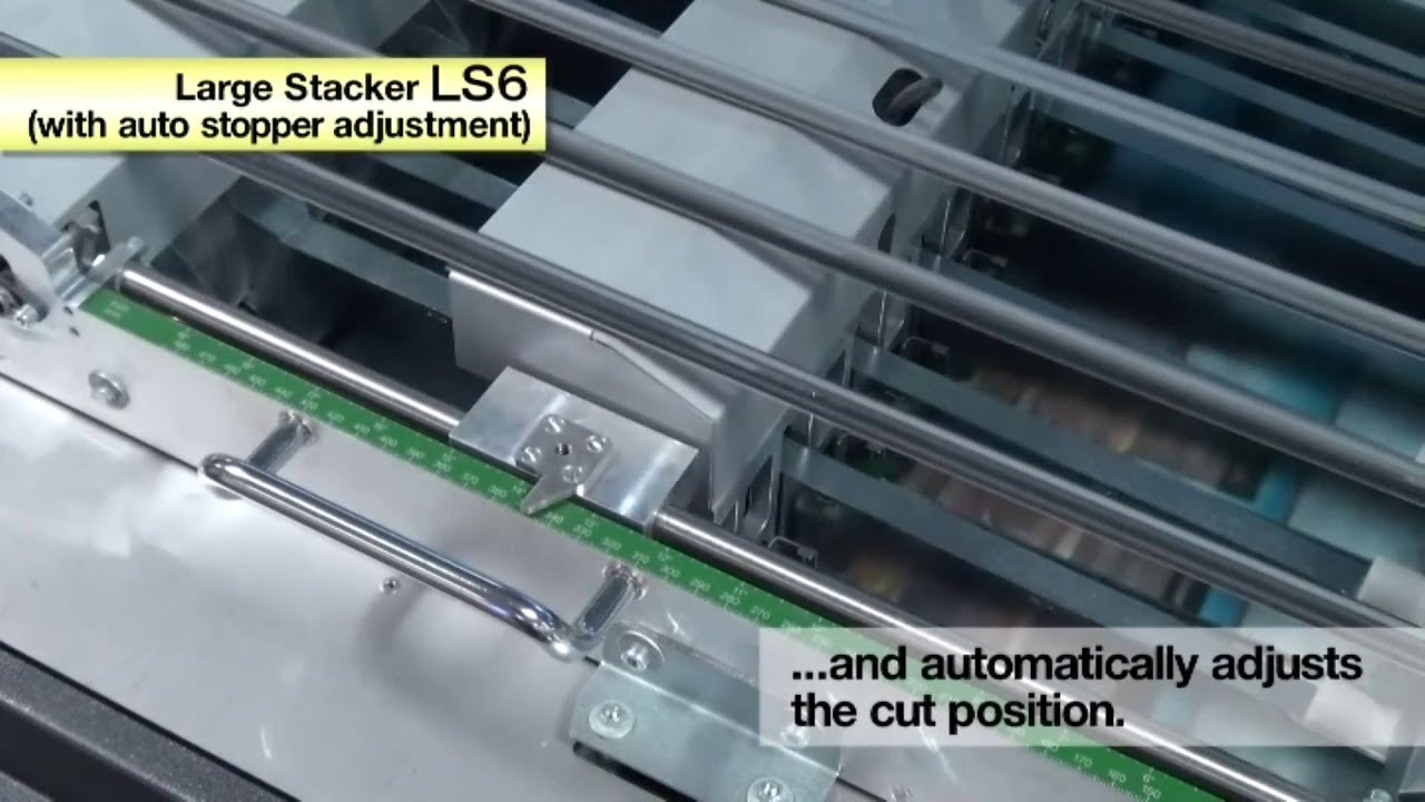 Roll to stack with Dyna-cut function