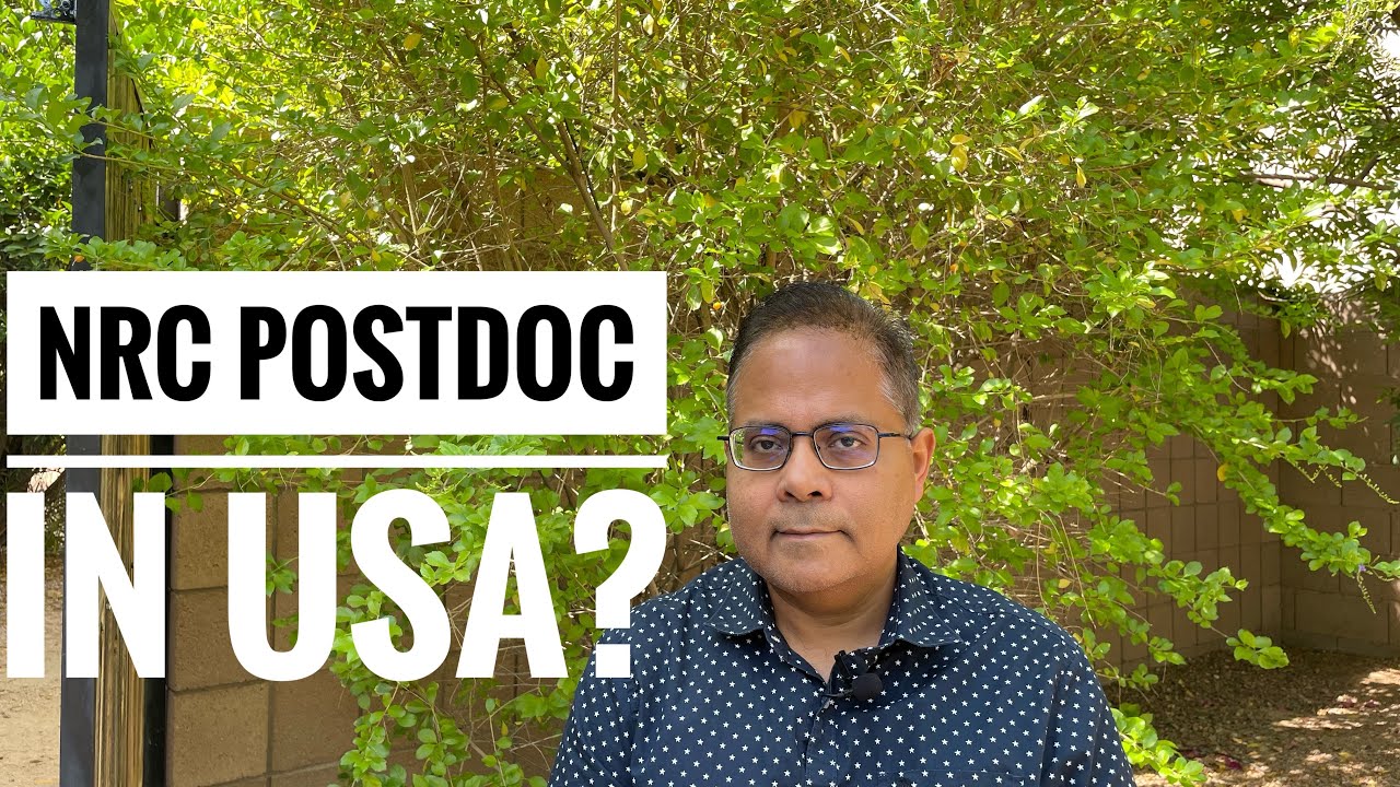 How to get the NRC postdoctoral research fellowship in USA? (as a PhD)