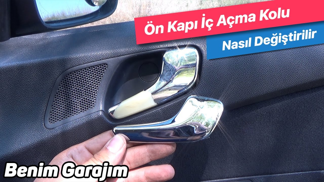 Ön Kapı İç Açma Kolu Değiştirme Opel Corsa