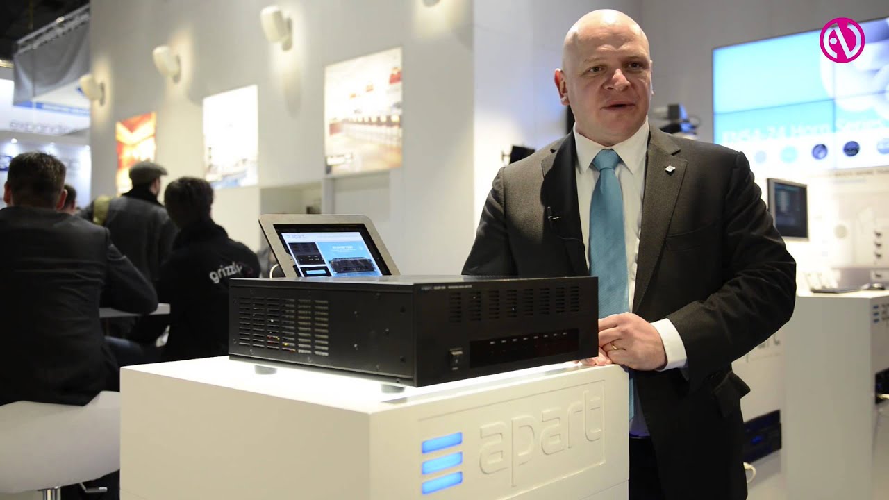 Apart unveils digital power amps at ISE 2014