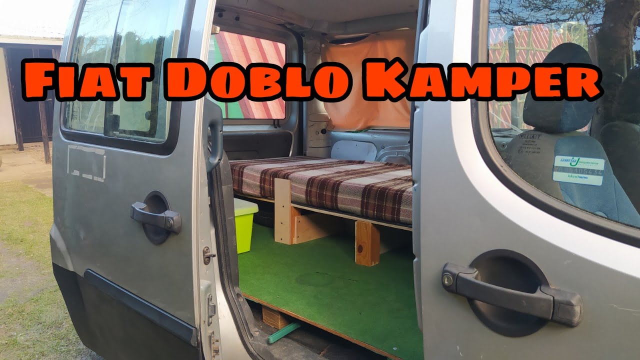 Mini Kamper Fiat Doblo 1.2 ! Gotowy na VanLife 2021 ! [ZyjZpasji odc.224]