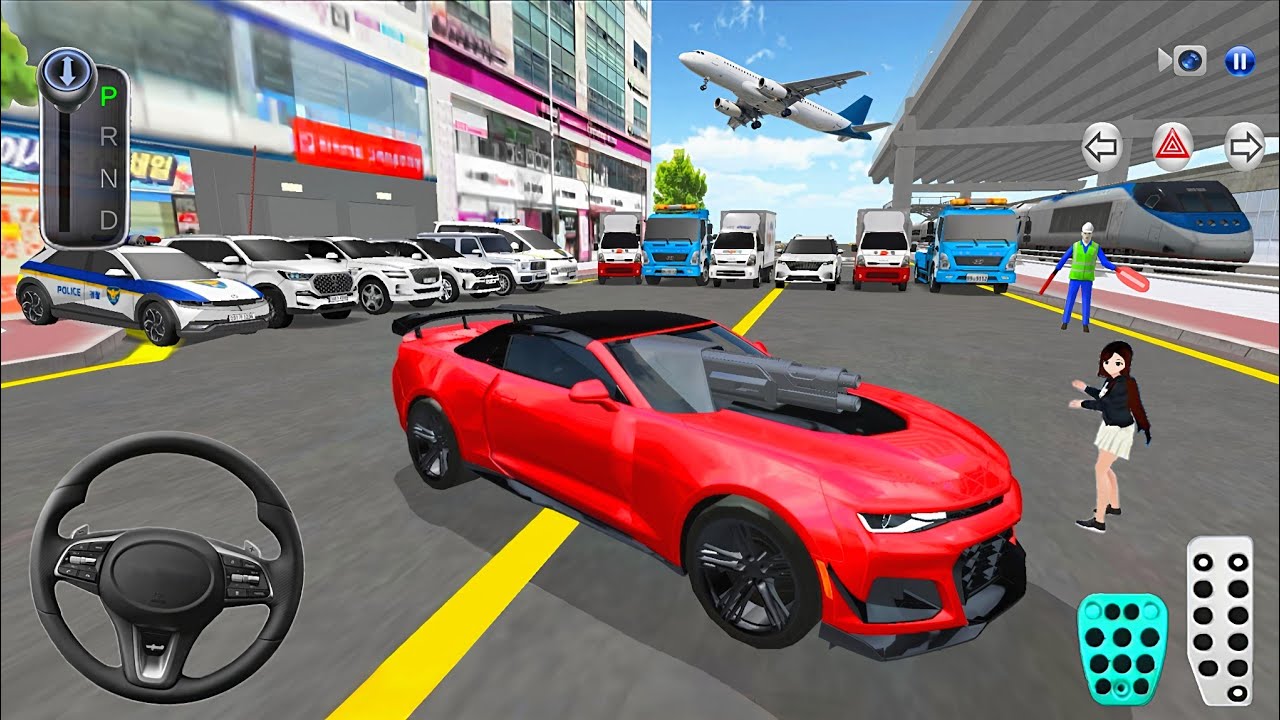 New Chevrolet Camaro & All Cars For Parking - 3D Driving Class 2026 - Car Game - Android Gameplay