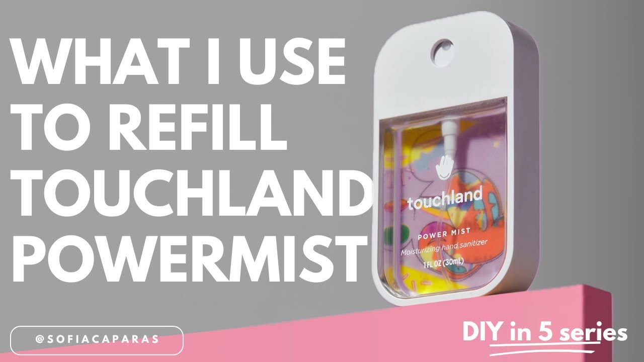 Чем я заправляю спрей-дезинфицирующее средство для рук Touchland Power Mist и как сэкономить на э...