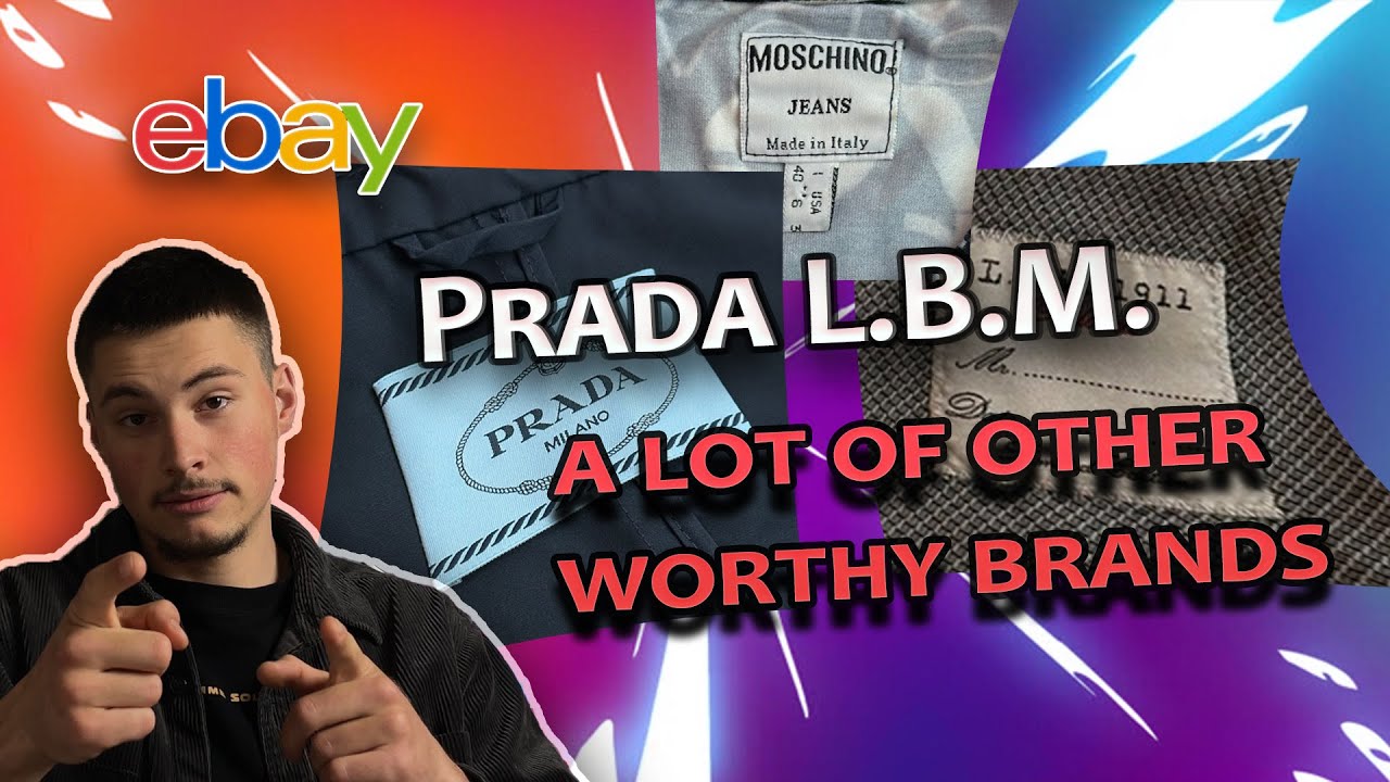 Found Prada and other luxury brands at local thift stores | Ebay reseller routine