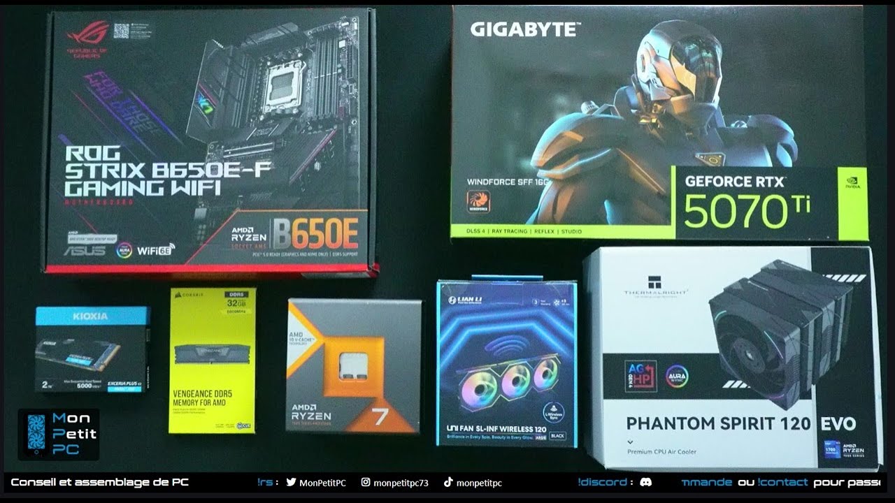Montage PC Jeu QHD à 2180€ pour Azogan