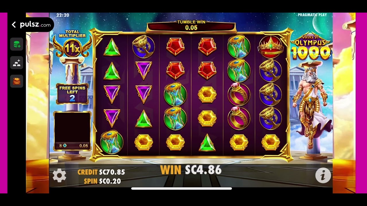 GATES OF OLYMPUS 1000 (PULSZ CASINO) $20 BONUS BUYS