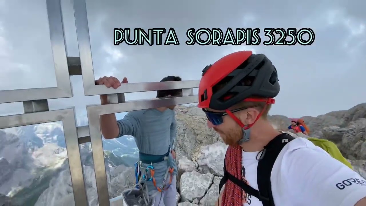 Punta Sorapis - aktivno dopustovanje v Dolomitih