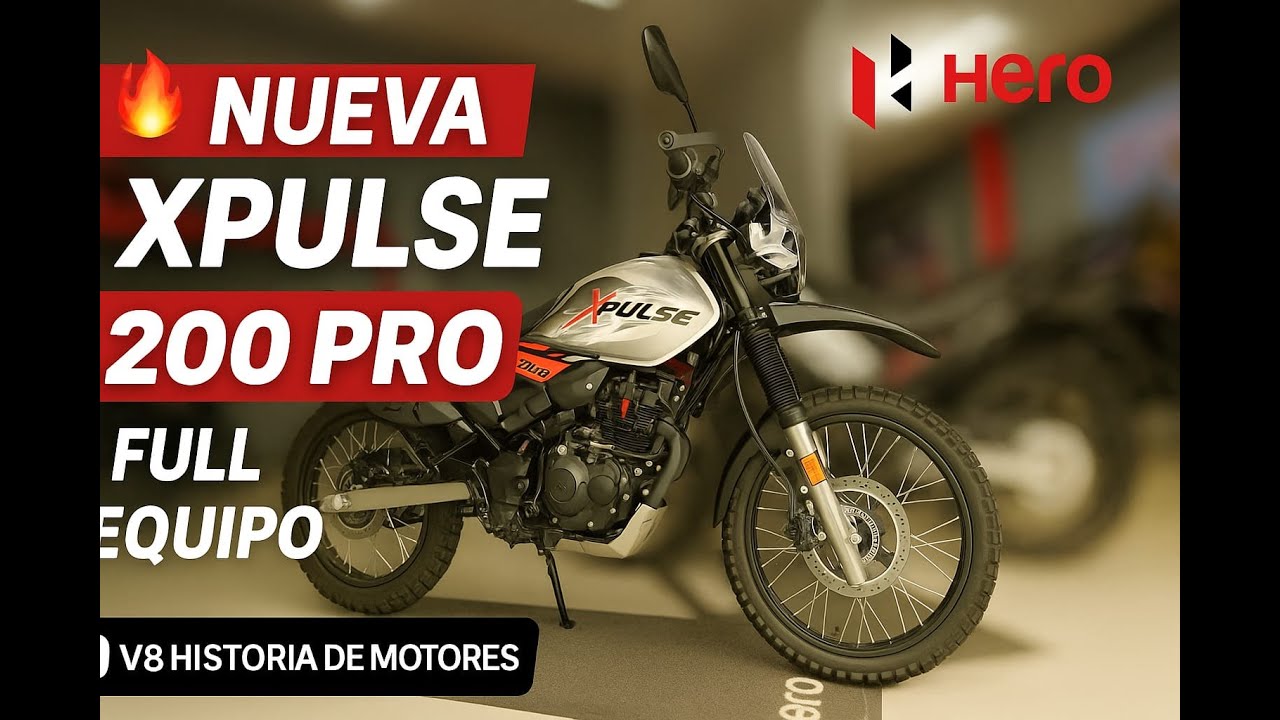 🔴XPulse 200 4V FI Pro 2026 | ¿La mejor Hero full equipo? Ficha técnica y precio #xpulse200