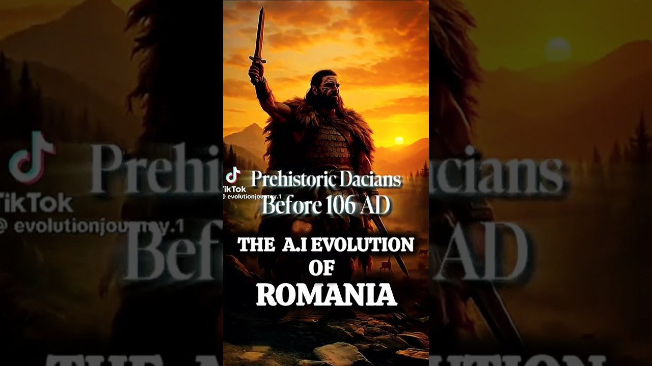 A.I Evolution of Romania #history #historia #facts #worldhistory#historymuseum #ancientcivilizations