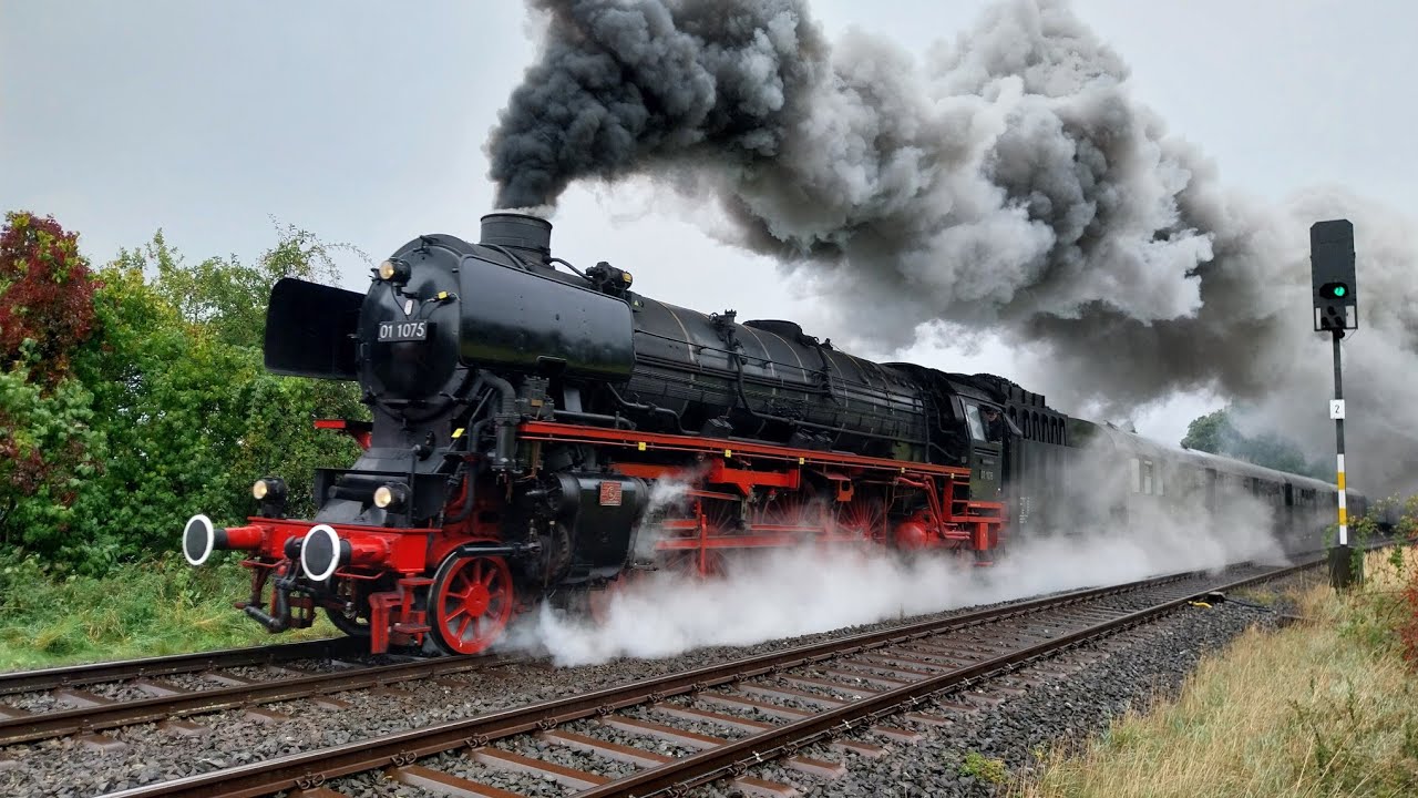 Dampfspektakel auf der Schiefe Ebene 100 Jahre Baureihe 01 04.10.2025 4K