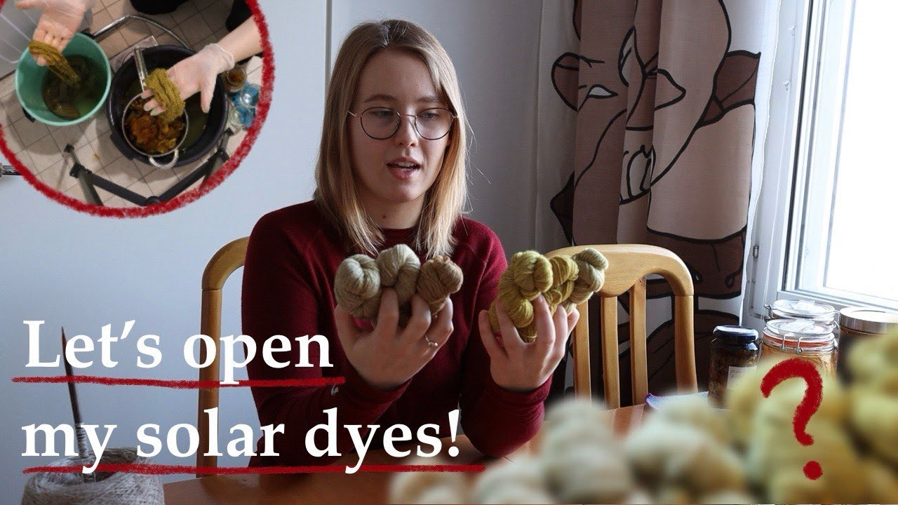 Solar Dyeing Update: the Results!