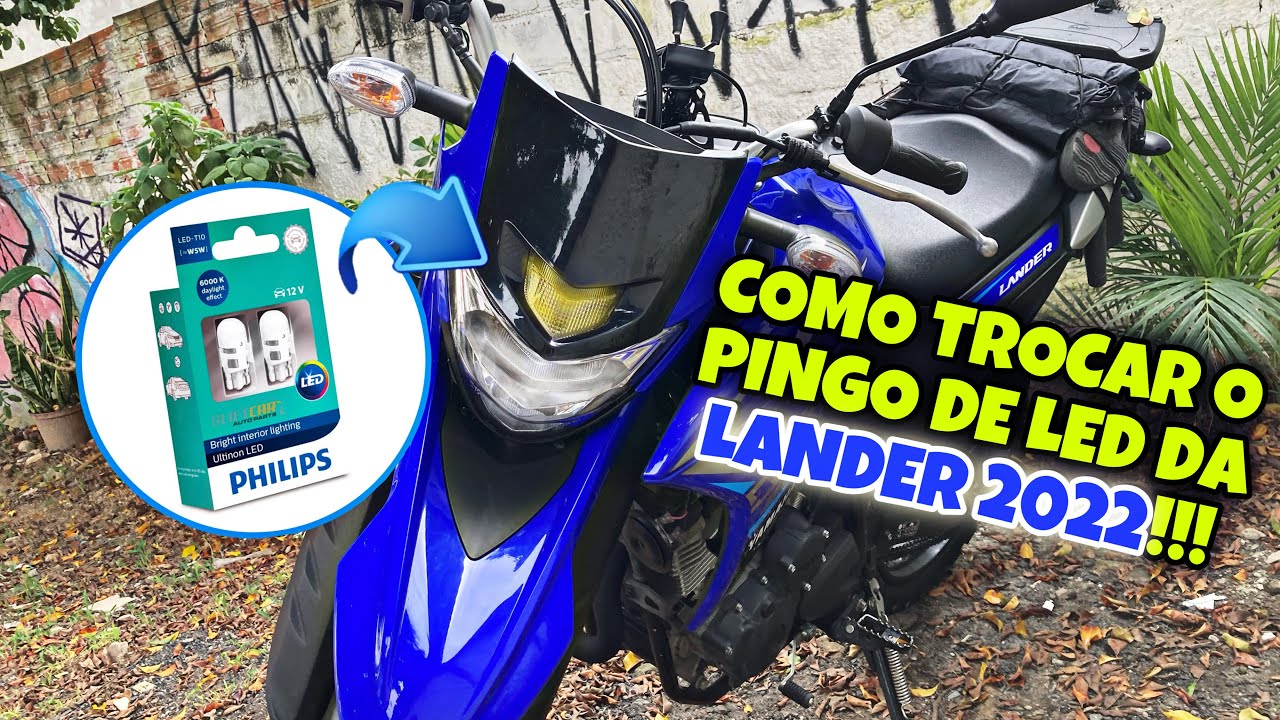 COMO TROCAR O PINGO DE LED DA LANDER 2022 !!!