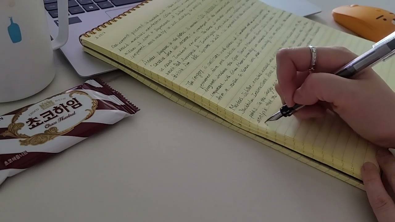 260313 졸면서 쓰는 CNN 만년필 영어필사 474일차 | English Handwriting | Study With Me (No Sound) 