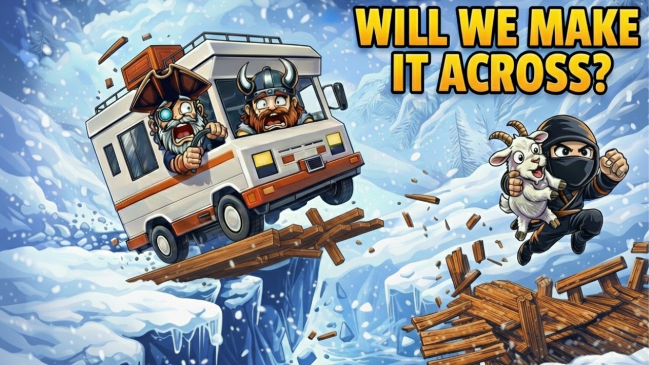 Jumping an RV Across a Broken Bridge… Will We Make It? | RV There Yet?