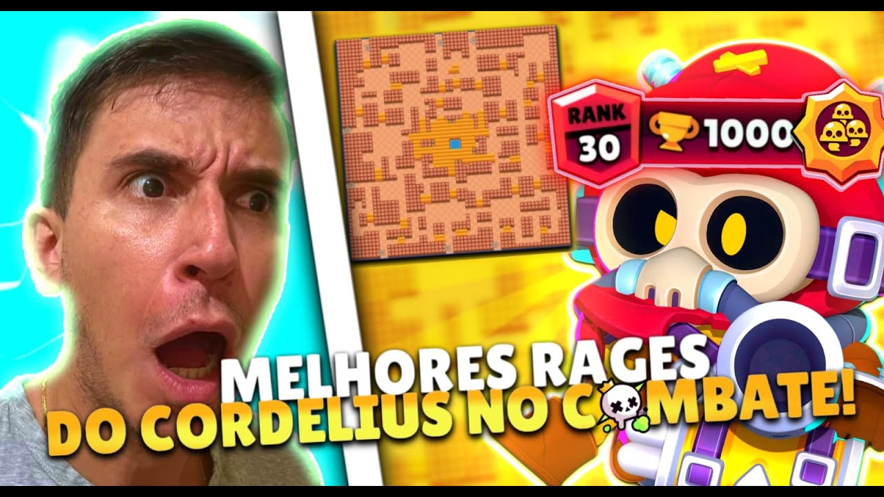 MELHORES RAGE SUBINDO CORDELIUS 1000 TROFÉUS no COMBATE SOLO!
