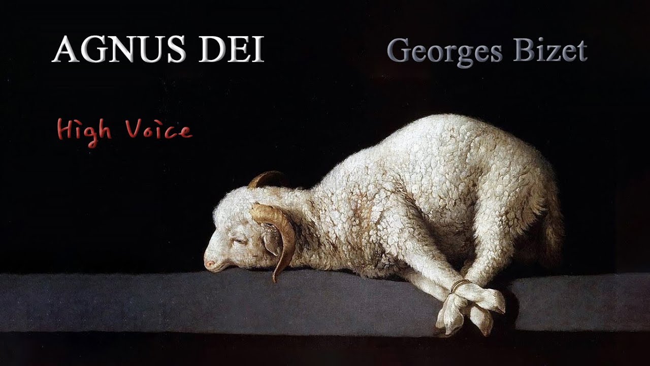Agnus Dei 신의 어린 양 (G. Bizet) High Voice 아뉴스데이