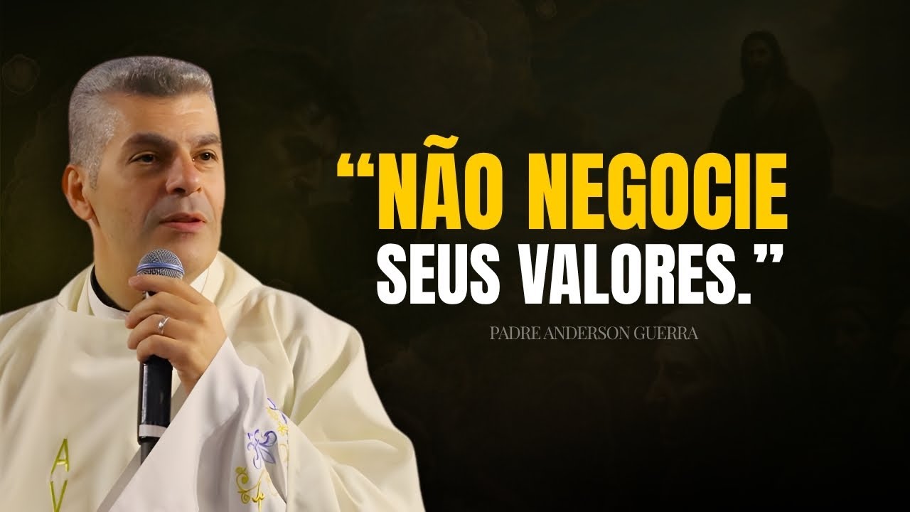 O INFERNO COMEÇA QUANDO VOCÊ PARA DE FAZER O CERTO. PADRE ANDERSON GUERRA