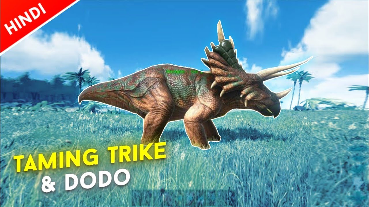 Ark Survival Evolved Mobile : Taming Trike & DoDo 🐥 | Ep 28 | Hindi | Brutal Server | Ark Mobile