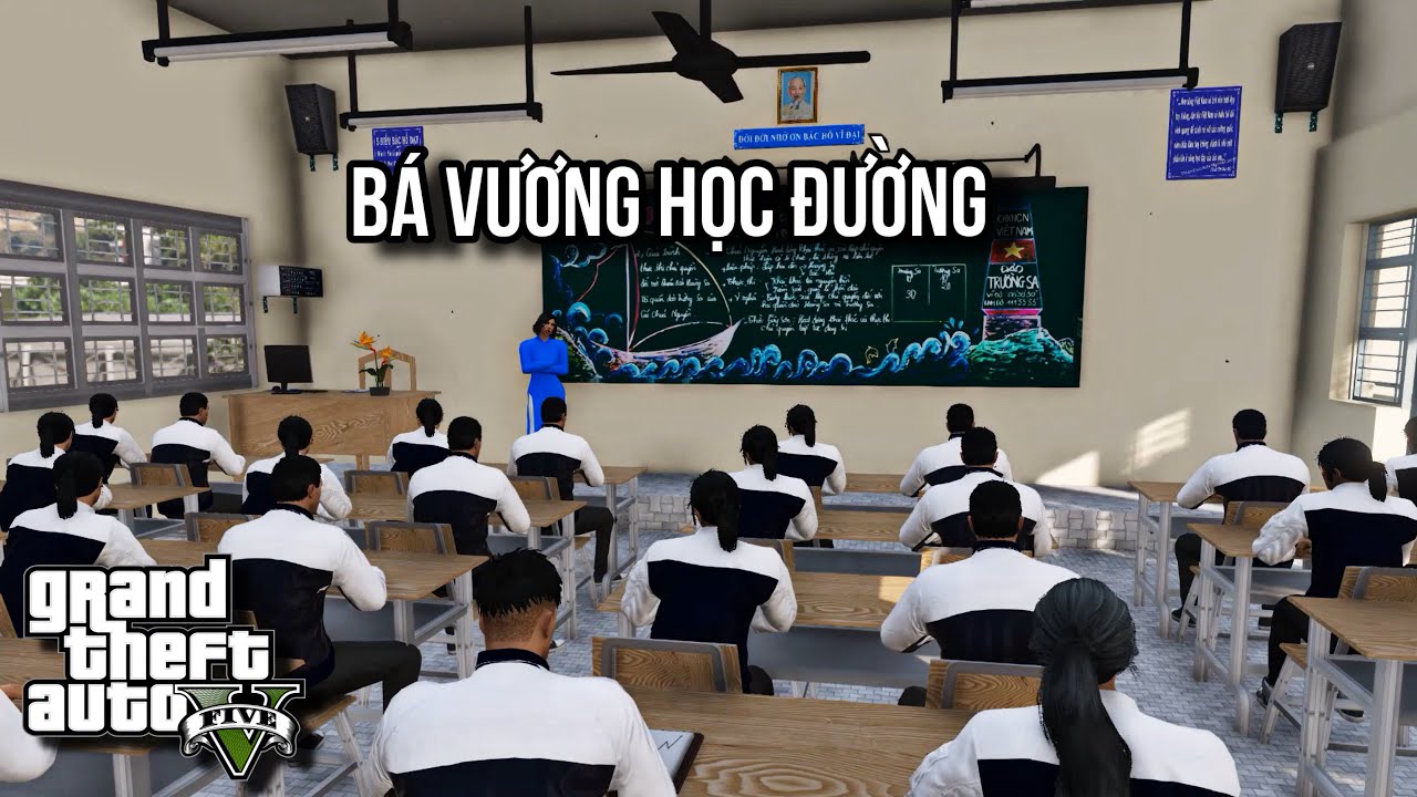 GTA V # Chàng Trai Một Mình Xử Lý Hết Đám Người Bắt Nạt Trong Trường | Ngọc Lâm Gaming