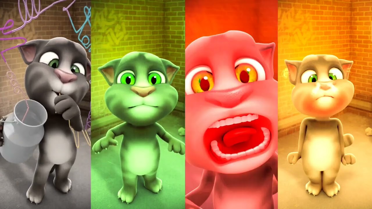 Talking Tom Funny Gameplay Ep1272