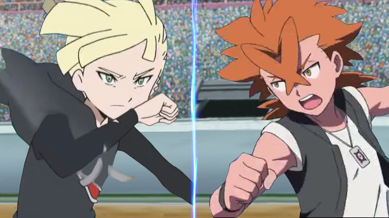 Pokemon Battle USUM: Cross Vs Gladion (Ash's Rival Battle)
