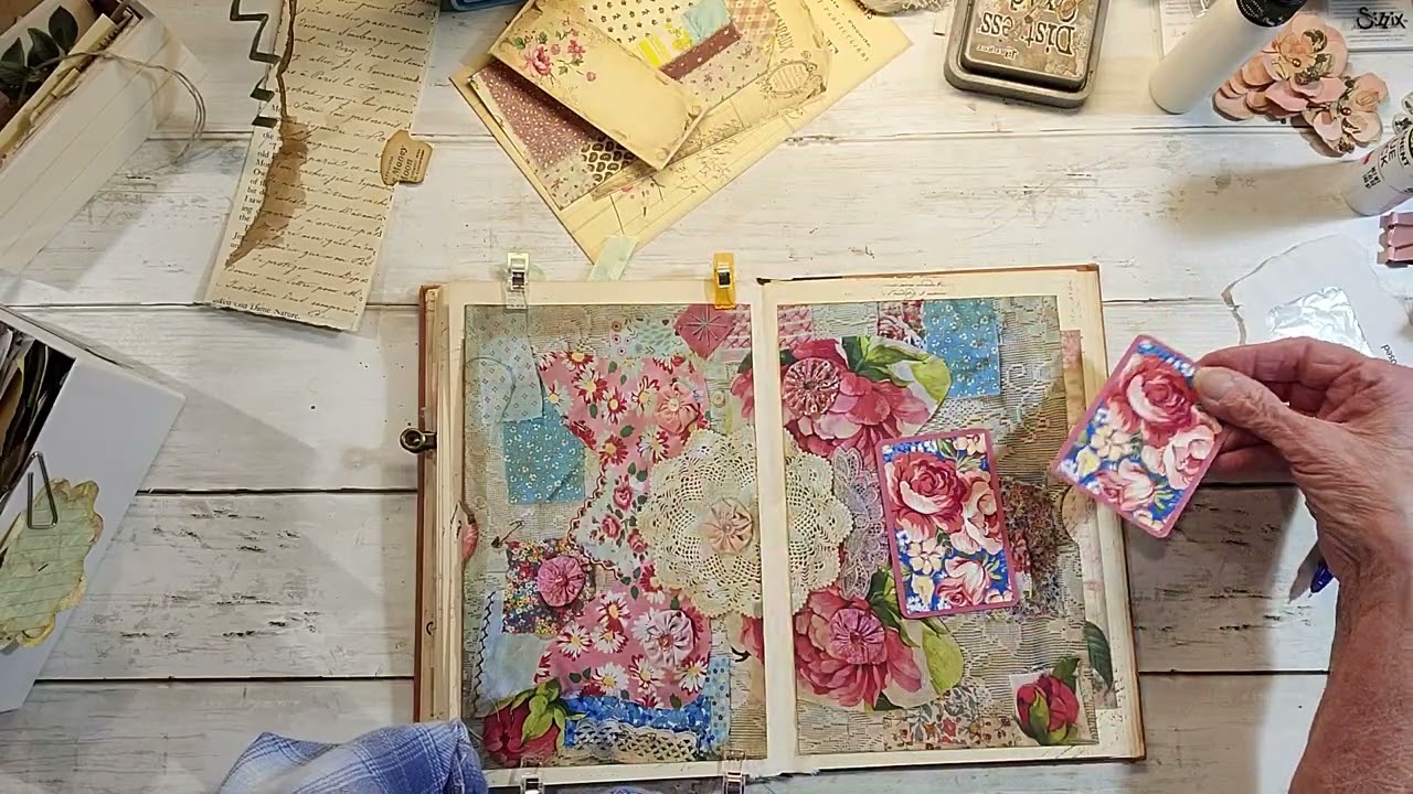 Altered Book Junk Journal/Pockets