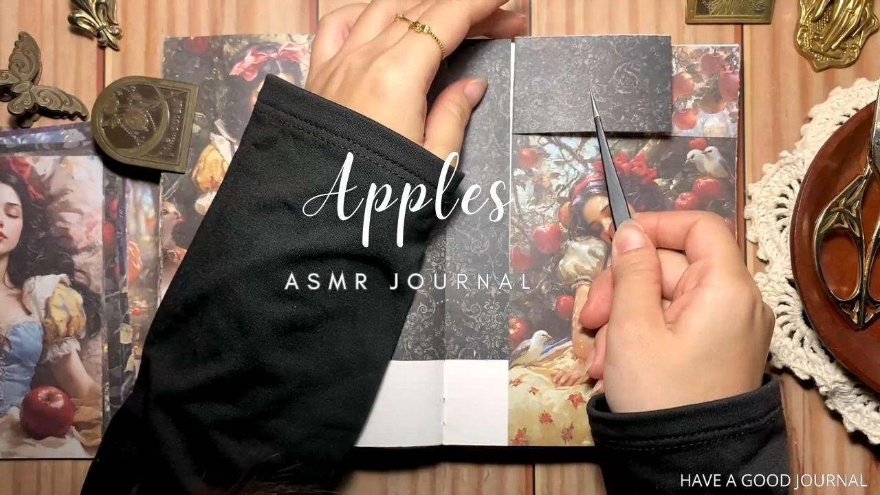 ASMR Journal | Apples | Have a good journal