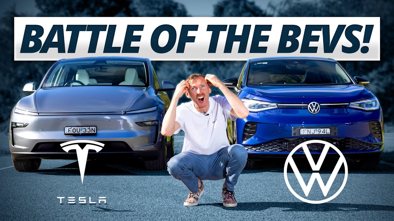 2025 Tesla Model Y v Volkswagen ID.5 GTX | Two EVs, one winner –Germany or China?