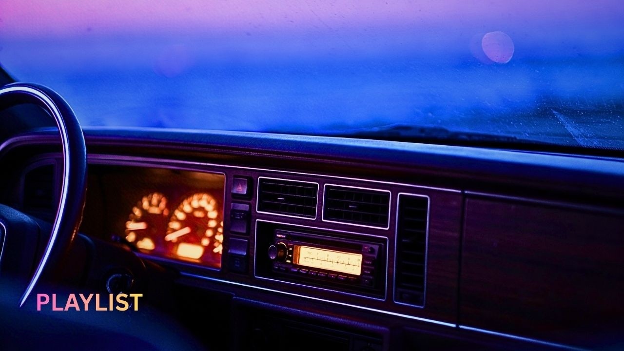 Twilight Night Drive | Retro Car Radio Instrumental