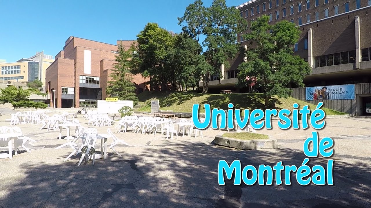 Vivre au CANADA : l'UNIVERSITÉ de MONTRÉAL (UdeM) !! [étudier au Québec] | vidéo visite