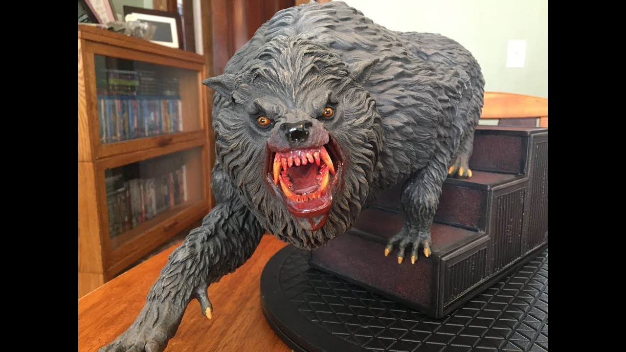 An American Werewolf in London Kessler Wolf statue Review