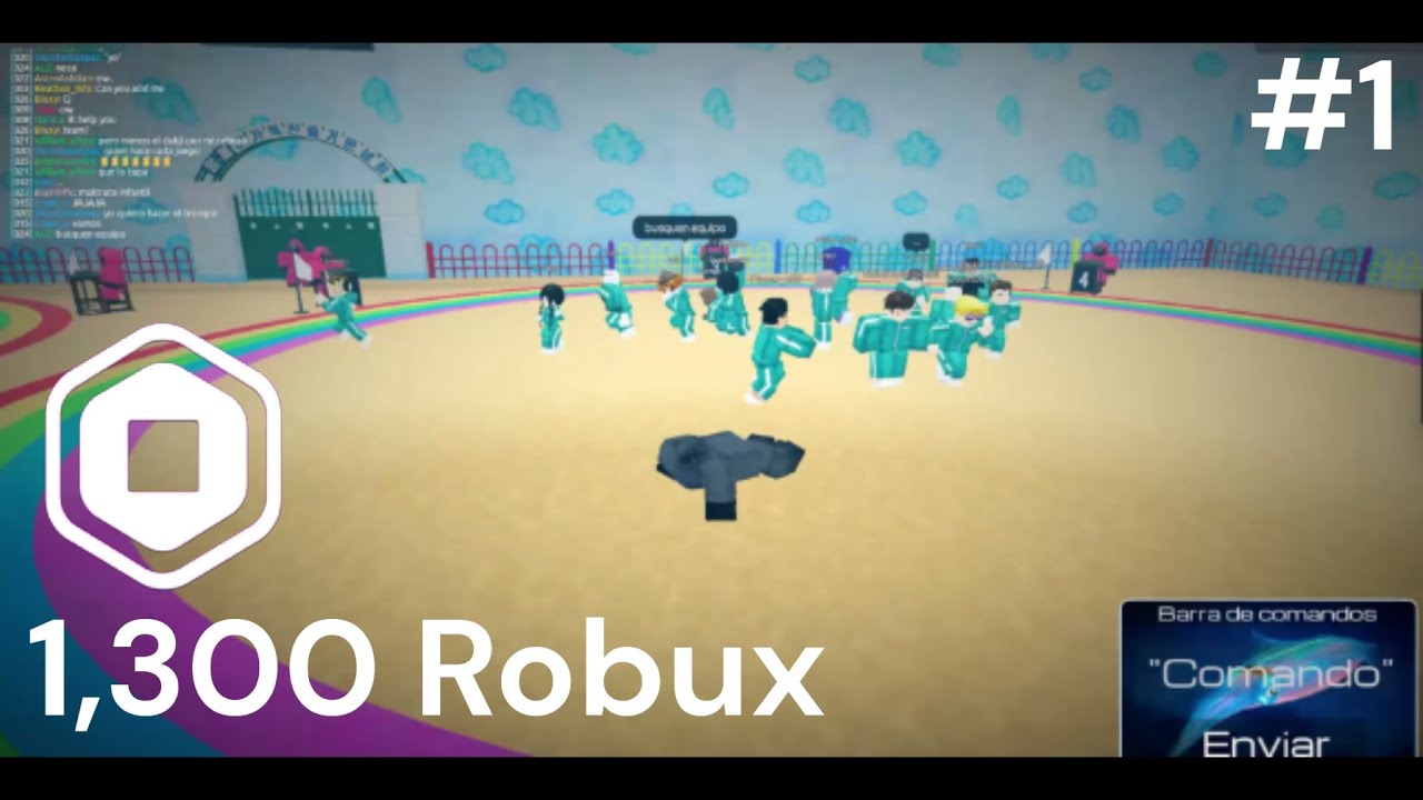 Roblox l Squid Project Tournament 1,300 Robux For winner.