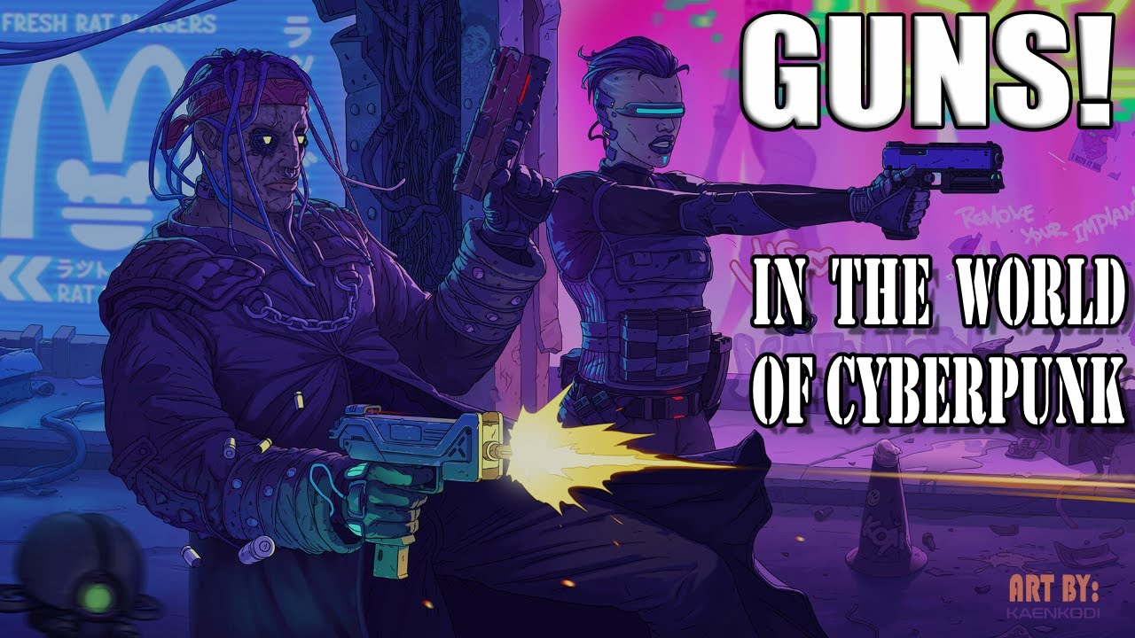 Guns In The World Of Cyberpunk Red