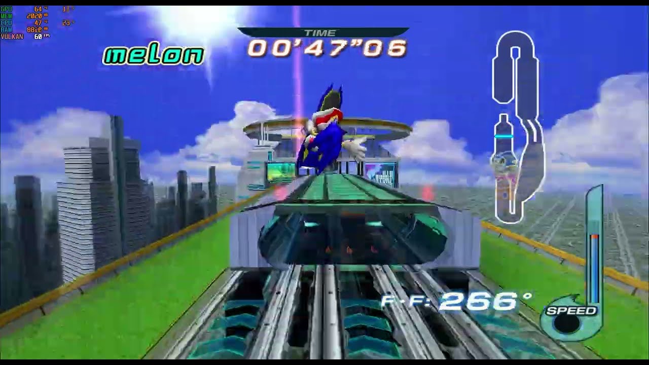 Sonic Riders - Grand Prix Mode Heroes Cup - Sonic