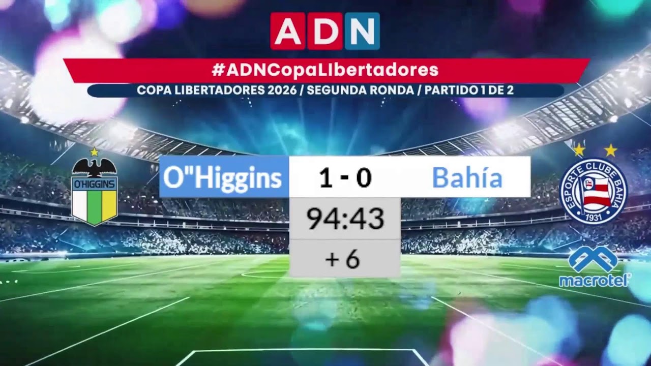O'Higgins - Bahía - Fase 2 de la Copa Libertadores 2026