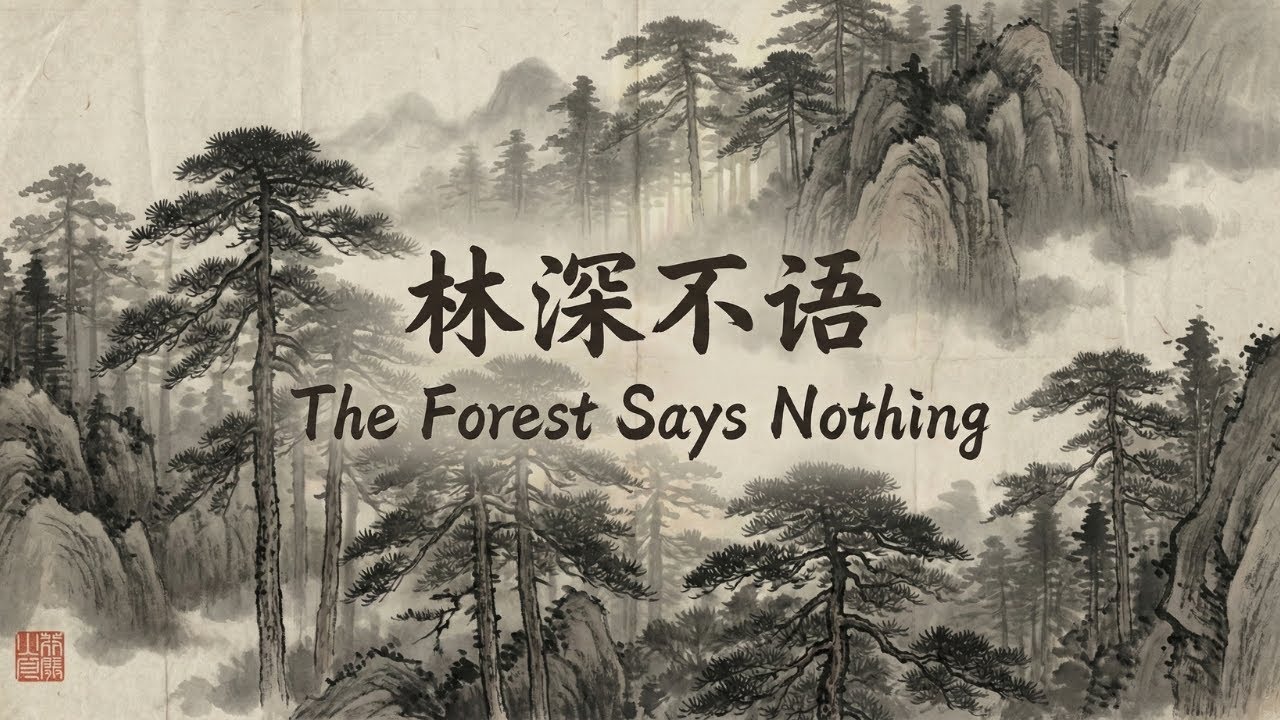 傳統中國風音樂/林深不语 (The Forest Says Nothing) | 1 Hour Zen Chinese Music | Guzheng & Bamboo Flute
