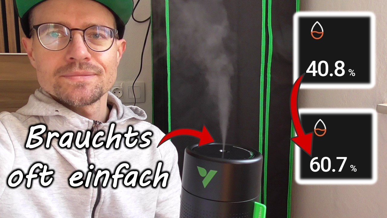 Luftfeuchtigkeit in der Growbox erhöhen und regulieren | Luftbefeuchter für Growboxen