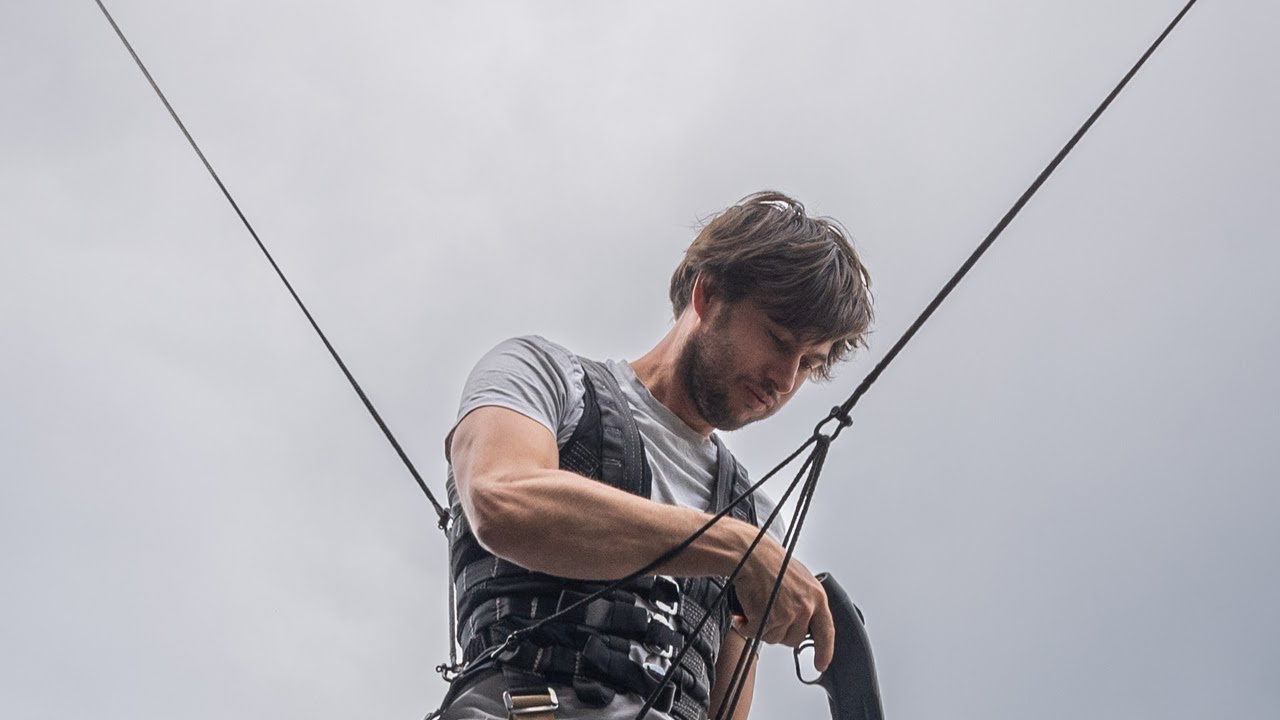 Gleistein&rsquo;s ropes in action at the Stunt Rigging Workshop held by Haeger