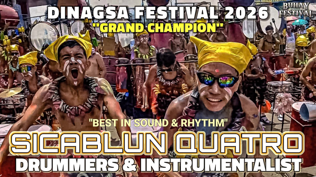 TRIBU SICABLUN QUATRO_DRUMMERS & INSTRUMENTALIST | DINAGSA FESTIVAL 2026 | CADIZ CITY
