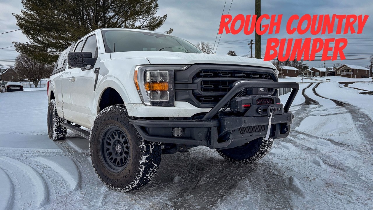 F-150 Rough Country Winch Bumper Install