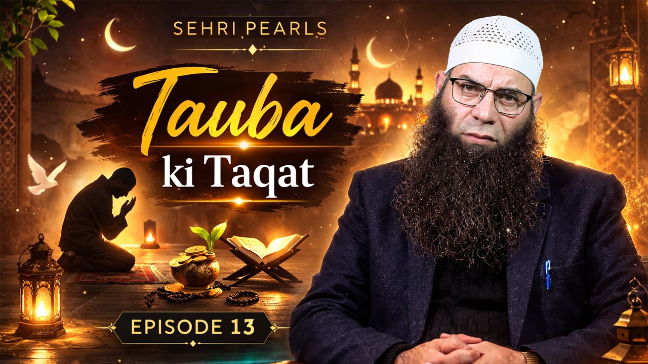 Sehri Pearls Ep.13 | Tauba Ki Taqat aur Azmat | Shaykh Mushtaq Ahmad Veeri | Ramadan Series 2026