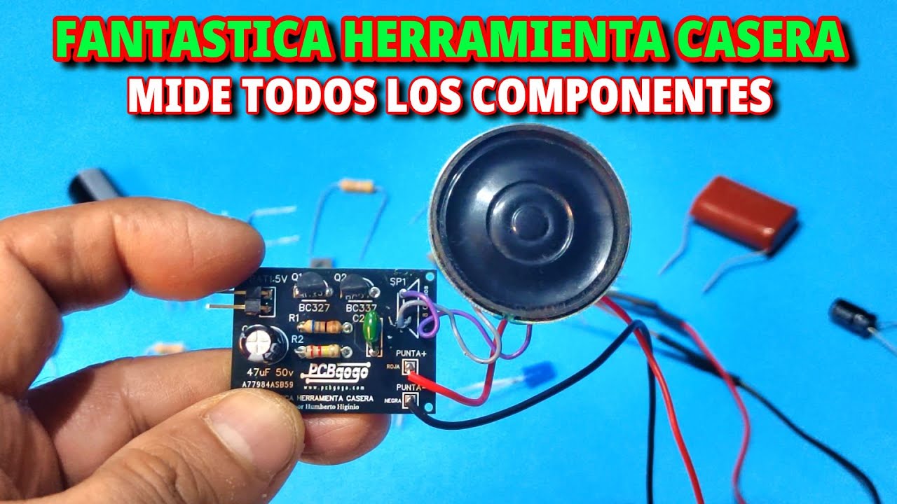 ✅GRAN HERRAMIENTA CASERA 👀👉 PARA TU TALLER DE ELECTRONICA MIDE DE TODO! NUNCA HAS VISTO ESTO ANTES!