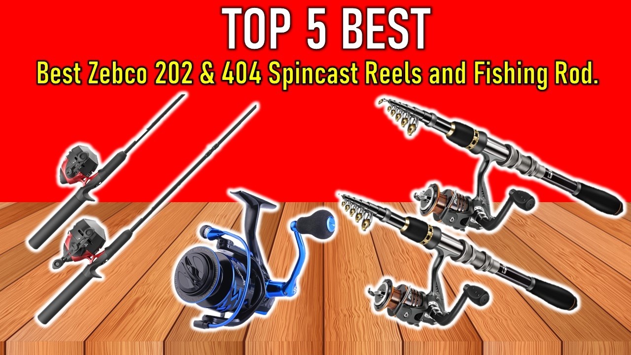 ✅Best Zebco 202 & 404 Spincast Reels and Fishing Rod | Top 5 | 2026.