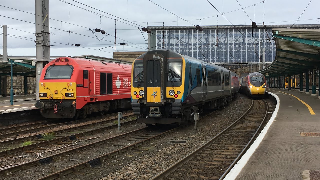 Trains at Carlisle, WCML (22/9/18)