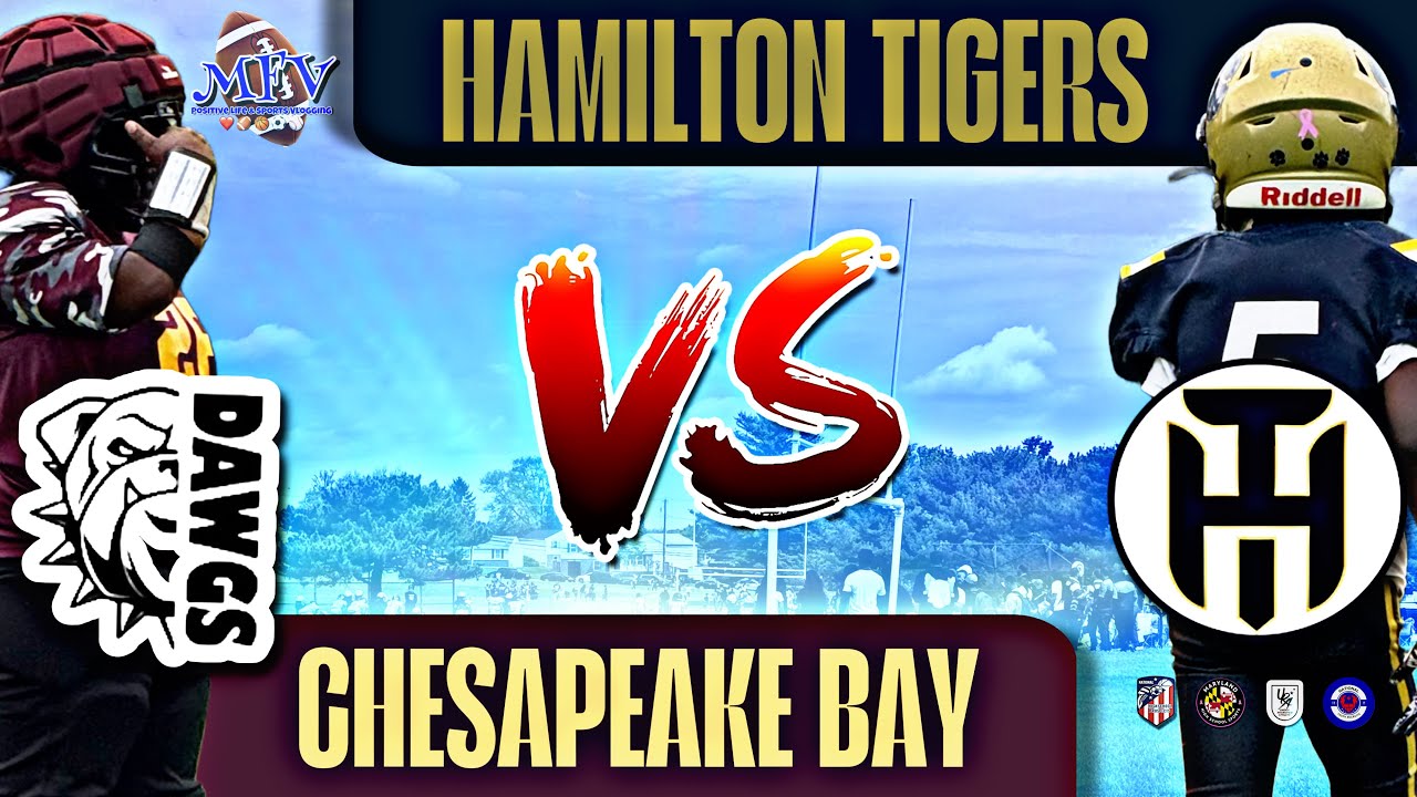 SPRING FOOTBALL 10U BRINGING THE HEAT Hamilton Tigers vs Chesapeake Bay Dawgs | 10u Youth Football