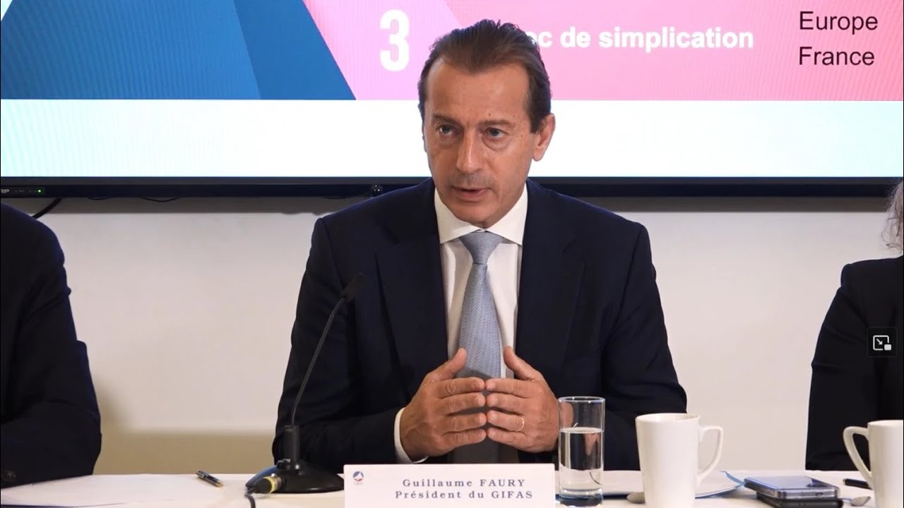 Les vœux 2025 du Président du GIFAS à la presse