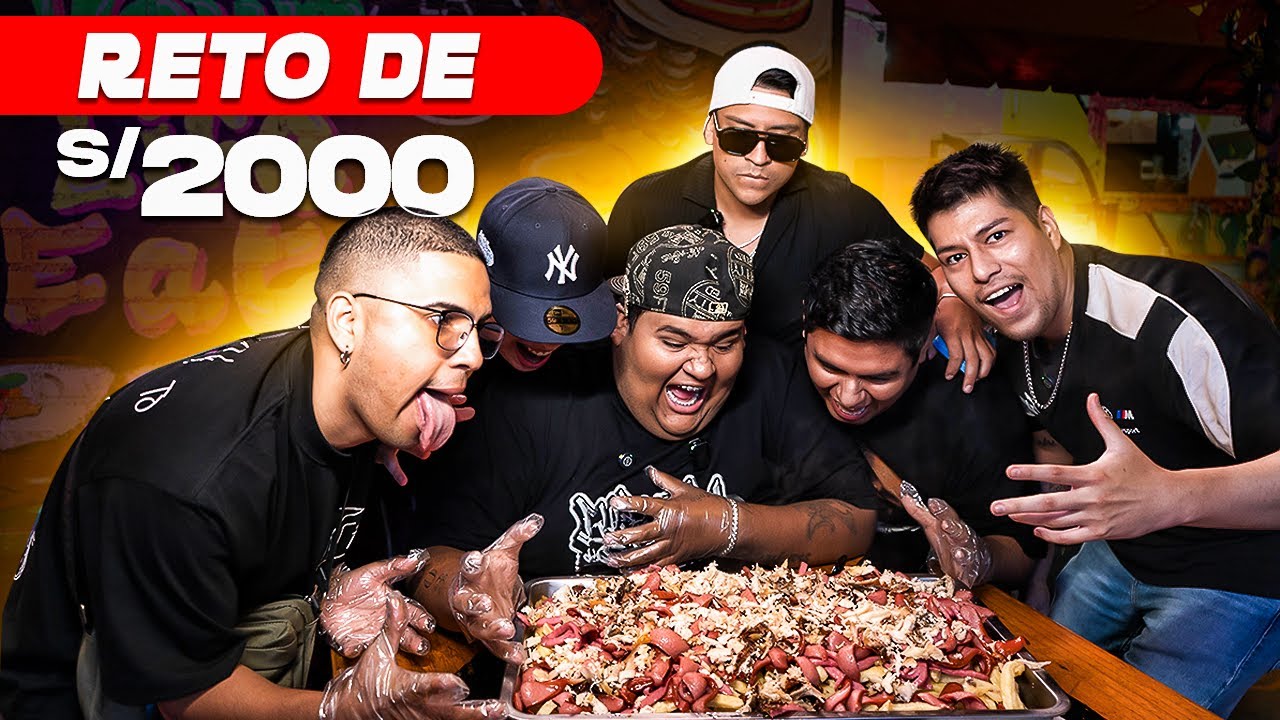 RETO DE COMIDA POR 2000 SOLES 🤑💰