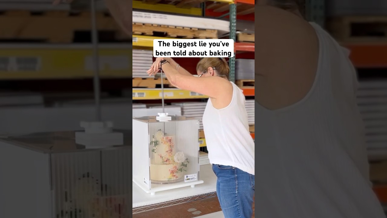 CakeSafe Boxes ELIMINATE cake delivery stress 🤩 