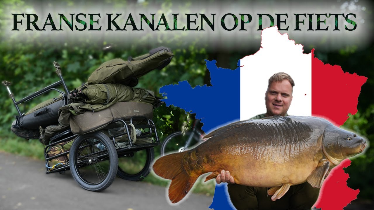 Karpervissen in Frankrijk - Op de fiets langs de Franse kanalen !